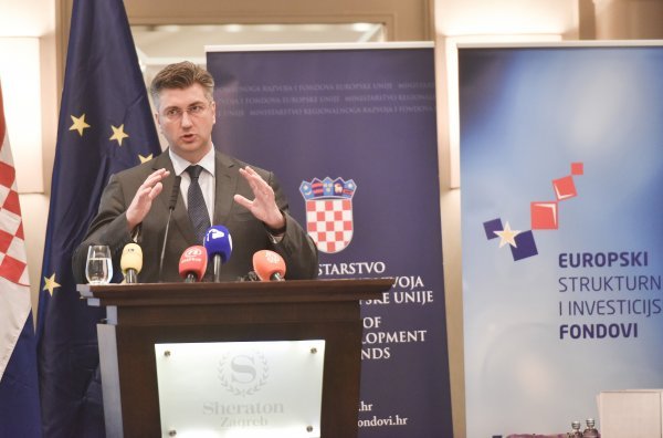 Premijer Andrej Plenković na otvaranju Tjedna EU fondova 