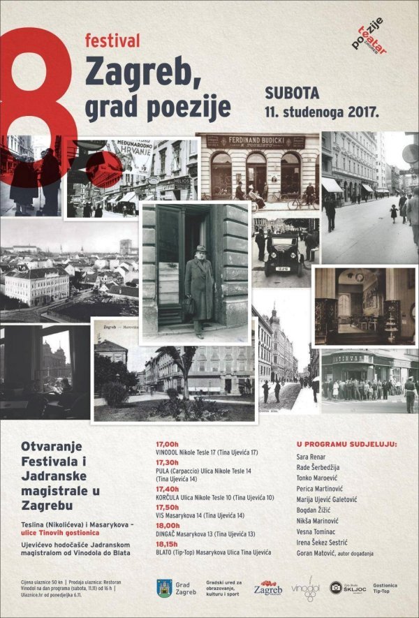 8. Festival 'Zagreb - grad poezije', Sjećanje na Tina