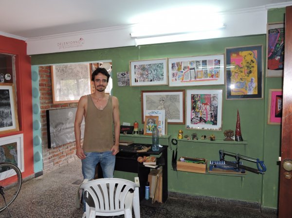 Patricio u svom ateljeu