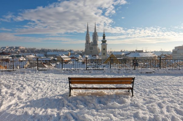 Zagreb pod snijegom Profimedia