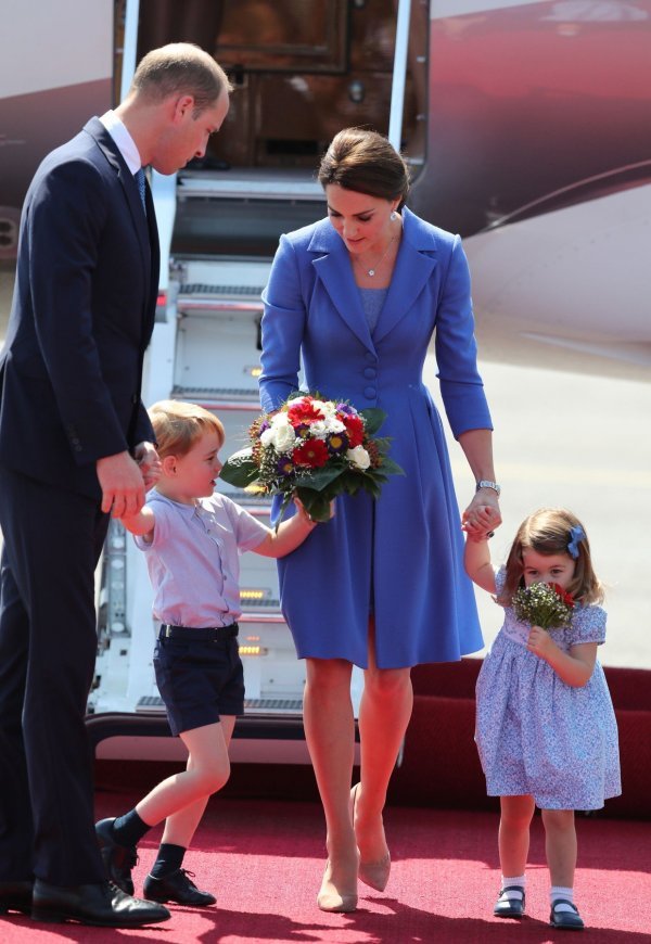 Kate Middleton i princ William s djecom, princem Georgeom i princezom Charlotte