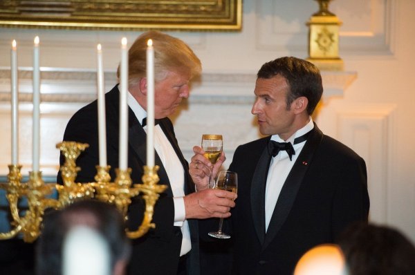 Trump i Macron tijekom nedavnog susreta