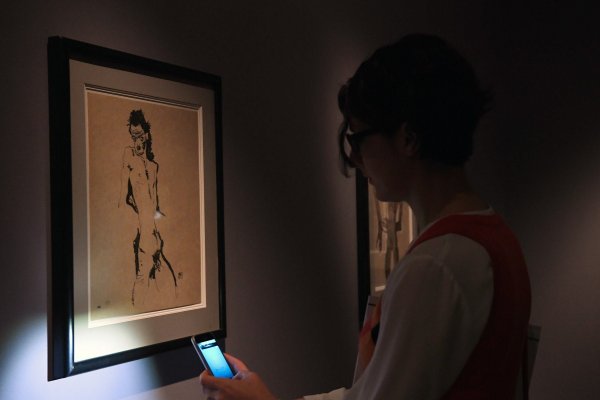 Akt / autoportret, Egon Schiele