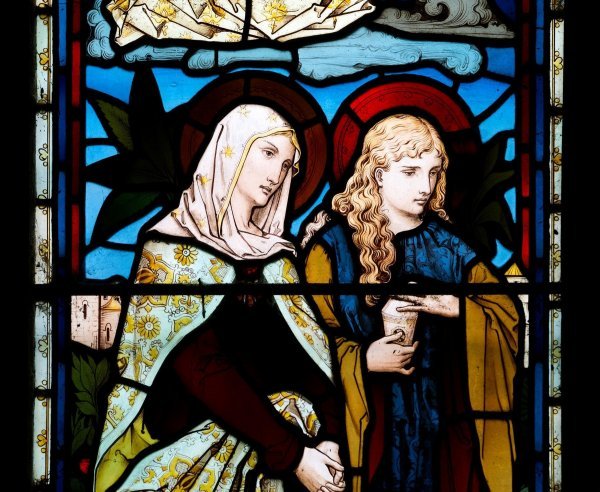 Djevica Marija i Marija Magdalena