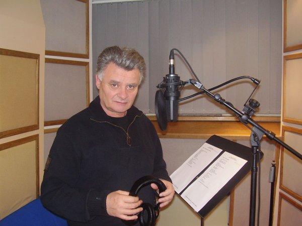Ivo Gregurević na snimanju albuma 