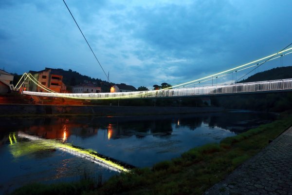 Europskim novcem Triljani su obnovili i viseći most preko Cetine 