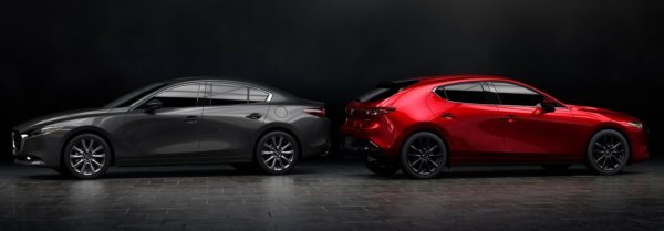 Mazda 3 u dvije karoserijske izvedbe