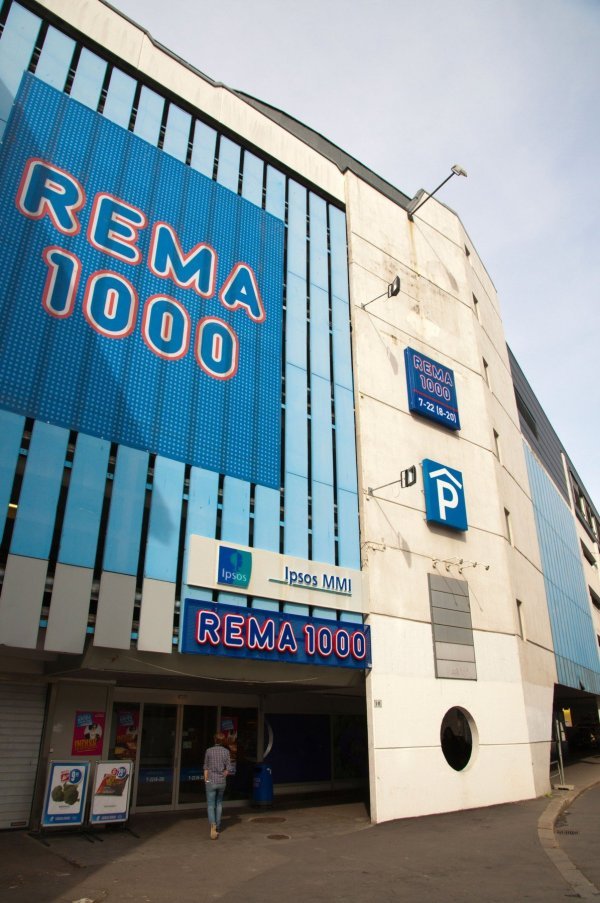 Supermarket Rema 1000 u Oslu u Norveškoj