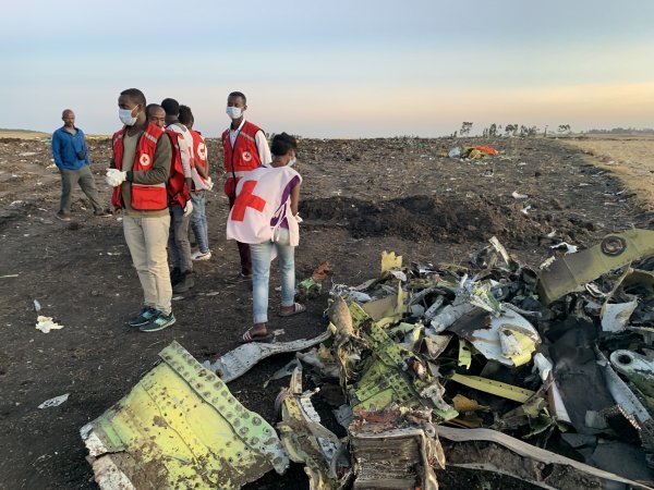 Poprište nesreće Boeinga 737 MAX Ethiopian Airlinesa