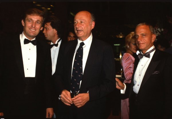 Donald Trump, gradonačelnik New Yorka Ed Koch i Roy Cohn