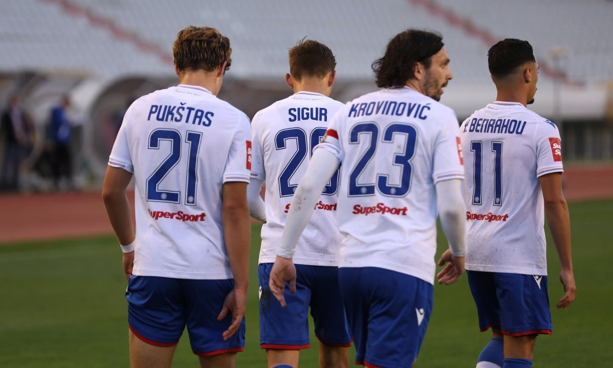 SuperSport Hrvatska nogometna liga, 32.kolo, Hajduk - Rudeš 5:1, 27.4. ...