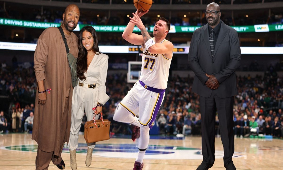 Legendarni NBA košarkaš usred emisije ispalio 'Kako si, brate?' i ostavio Dončića i Shaqa bez riječi Kép