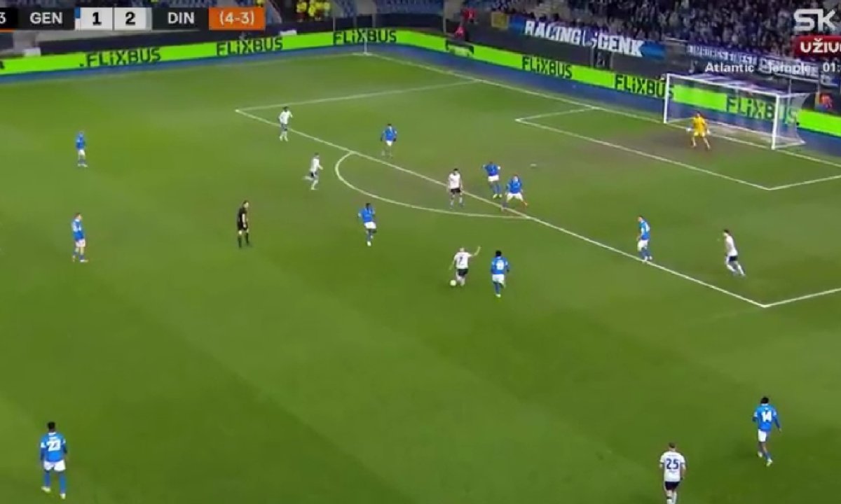 Pogledajte što je napravio Luka Stojković u Genku: Jedan od najljepših golova Dinama u Europi ikad Kép