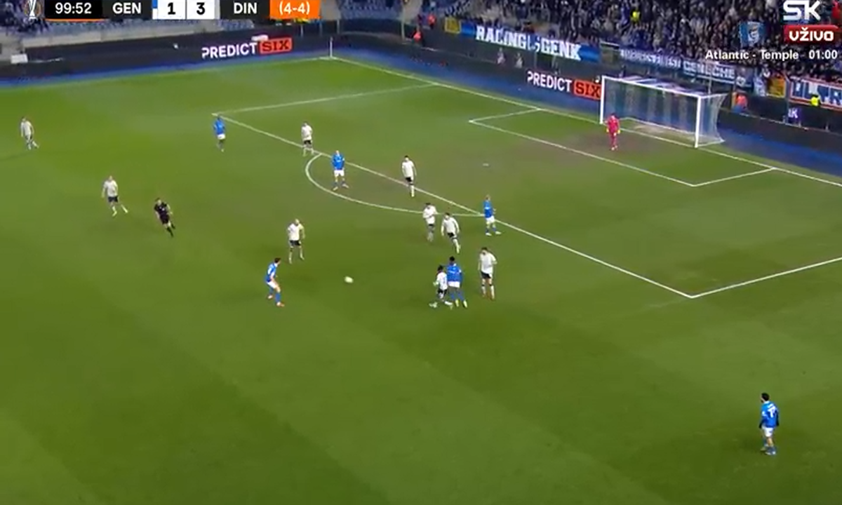 Naivna greška i onda gol; pogledajte kako je Genk kaznio Dinamo u produžecima Kép