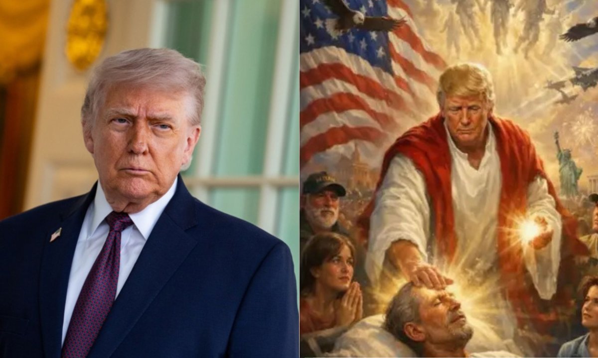 Trump kao Isus, papa i Darth Vader: Ovo nije samo šala, već nešto puno ...