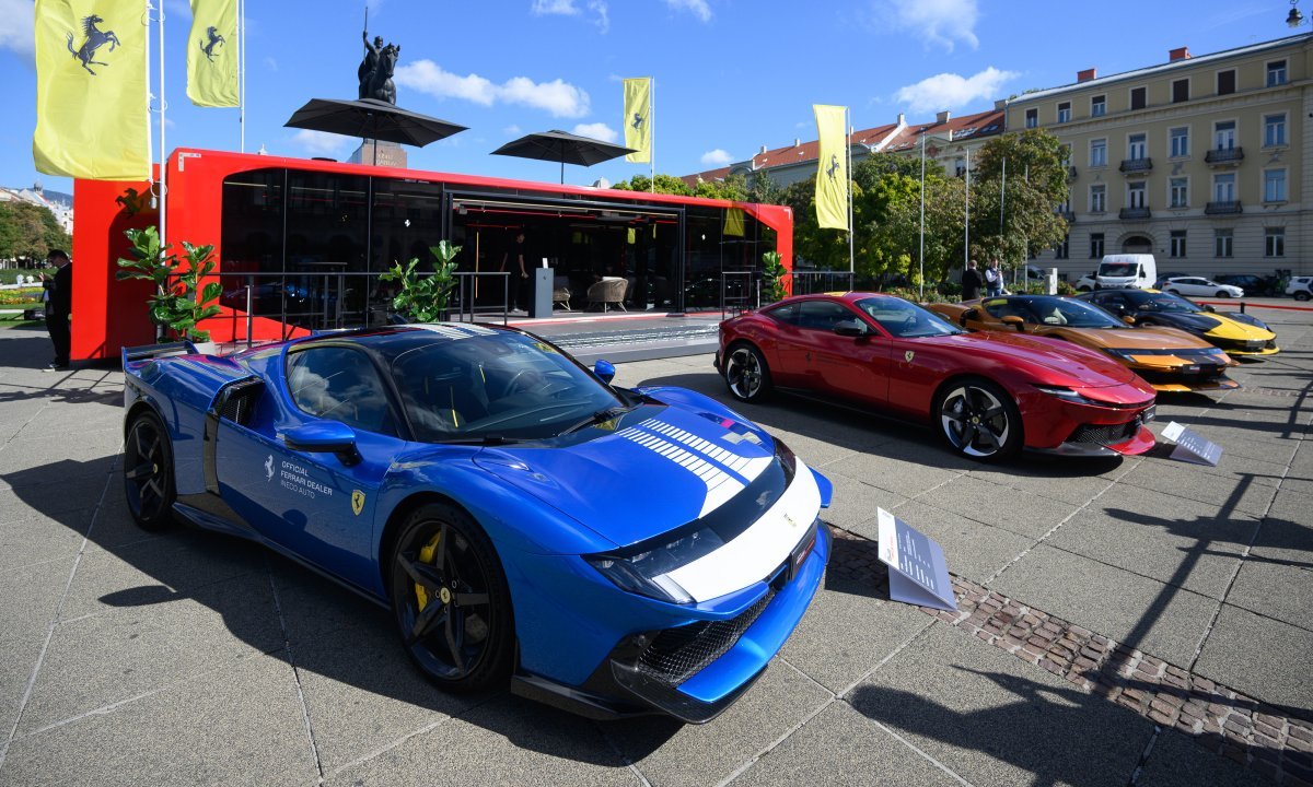 Što najnoviji Ferrariji rade u centru Zagreba?