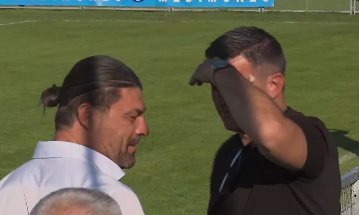 Bara i Jakirović sreli se na utakmici mlade reprezentacije. O čemu su pričali?