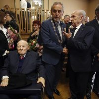 Svečana sjednica Gradske skupštine na kojoj je Branko Lustig proglašen počasnim građaninom Zagreba