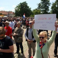 Prosvjed protiv Roma u Čakovcu