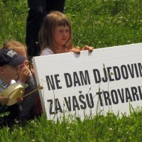 Prosvjed Inicijative Siščani ne žele biti Smetliščani