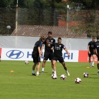 Nogometaši Hrvatske odradili još jedan trening u sklopu priprema za Wales