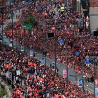 Pobjednička parada u Liverpoolu nakon osvojene Lige prvaka