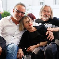 Nikola Petković, Jadranka Pintarić i Branko Čegec na dodjeli književne nagrade tportala