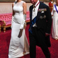 Donald i Melania Trump na svečanoj večeri u Buckinghamskoj palači koju je u njihovu čast organizirala kraljica Elizabeta II.