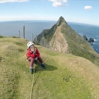 Luke Miller na litici Sturrall