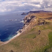 Luke Miller na litici Sturrall