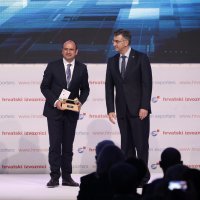 Predsjednik Uprave AD Plastika Marinko Došen i Andrej Plenković