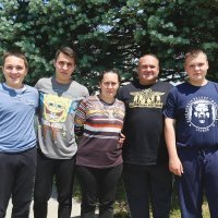 Darko i Terezija Kralj uz sinove Ivana, Marka i Josipa