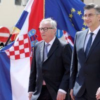 Jean-Claude Juncker i Andrej Plenković