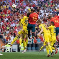 Sergio Ramos na utakmici protiv Švedske