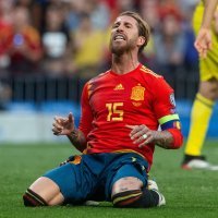 Sergio Ramos na utakmici protiv Švedske