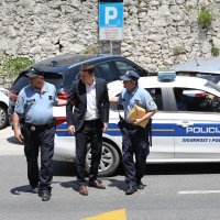 Privođenje člana uprave HEP-a Nikole Rukavine