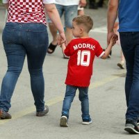 Navijači pred utakmicu Hrvatska - Tunis