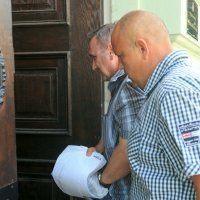 Privođenje osumnjičenika u aferi Kopački rit na osječki Županijski sud