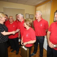 Predsjednica Kolinda Grabar-Kitarović posjetila članove Kluba 100 kapi Rijeka