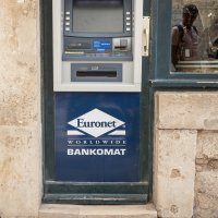 Prosvjed protiv bankomata na Stradunu