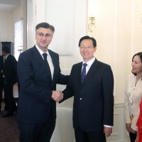 Premijer Andrej Plenković primio je ministra poljoprivrede i ruralnih poslova Narodne Republike Kine Han Changfua