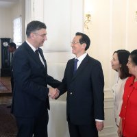 Premijer Andrej Plenković primio je ministra poljoprivrede i ruralnih poslova Narodne Republike Kine Han Changfua