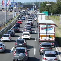 Zagreb: Gužva na naplatnoj postaji Lučko na putu prema moru