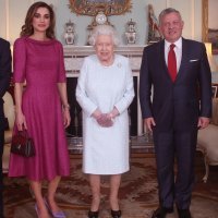 Kraljica Rania, kraljica Elizabeta II, jordanski kralj Abdullah II