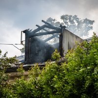 U Širolinoj ulici u Puli izgorio gornji kat stare vile
