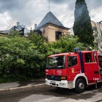 U Širolinoj ulici u Puli izgorio gornji kat stare vile