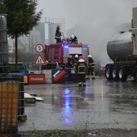 Požar u postrojenju Zagrebpetrola u Grubišnom Polju