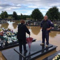 Poplavljeno groblje u Požegi