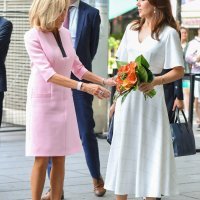 Brigitte Macron i danska princeza Mary
