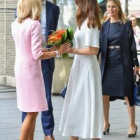 Brigitte Macron i danska princeza Mary